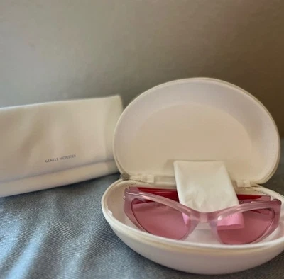 Óculos de sol feminino gentil monster rosa coleção BOLD - Imagem 1 de 4