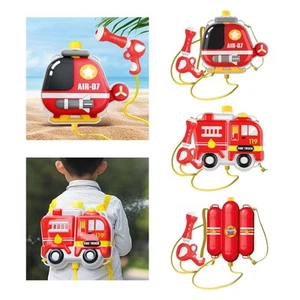 Water Spray Backpack Toy for Kids, Engaging Firefighter Role Play Outdoors - Picture 1 of 22