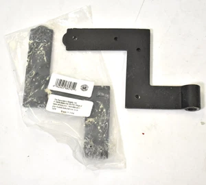 Lot of 2 Renovator's Supply Shutter Hinge Wrought Iron 6"x6-1/2" Lift Off Pintle - Picture 1 of 6
