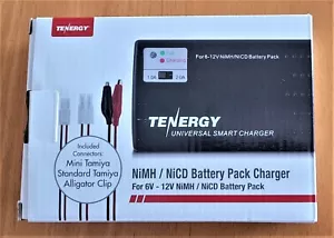 TENERGY CARICABATTERIE INTELLIGENTE UNIVERSALE PER BATTERIE NIMH/NICD (6V - 12V) ARTICOLO - Foto 1 di 11