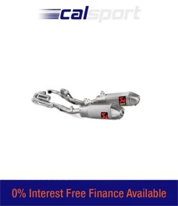 Akrapovic Titanium Evolution Full Twin Exhaust System Honda CRF250R 2018 - Picture 1 of 1