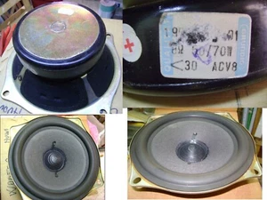 Coppia Woofer 8 pollici (20 cm) originali Grundig 4 ohm 50/70W. NUOVI - Foto 1 di 8