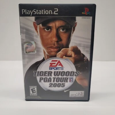 Tiger Woods PGA Tour 2005 (PlayStation 2 PS2) CIB Complete Tested w Manual Golf - Image 1 of 4