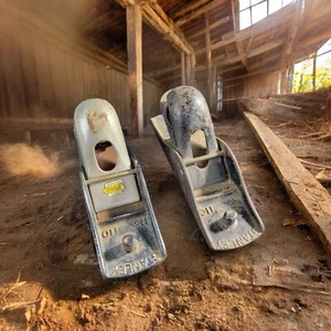Lot of 2 Vintage Stanley 110 Block Plane Made in USA - Picture 1 of 10