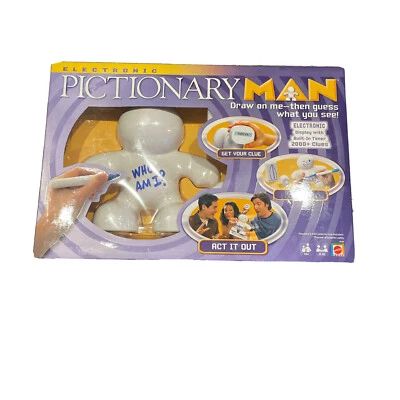 Pictionary Man - Electronic Display Drawing Acting Family Party Board Game NEW - Image 1 of 2