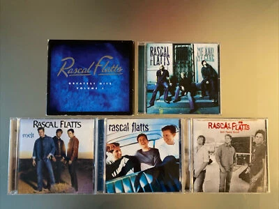 Rascal Flatts 6 💿 LOT: Greatest Hits (DBL), Still Feels Good (2 Disc), Melt VG+ - Image 1 of 4