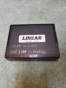 Vintage Linear Dial Caliper Gauge BI-3 1.125-2.125 - Picture 1 of 3