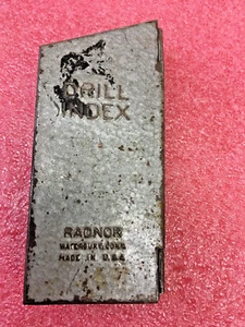 FT4 Vintage Metall RADNOR BOHRER INDEX BITHALTER BOHRER einige BITS enthalten - Bild 1 von 4