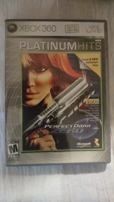 Xbox 360 Platinum hits perfect dark zero. New not sealed never played. - Image 1 of 3