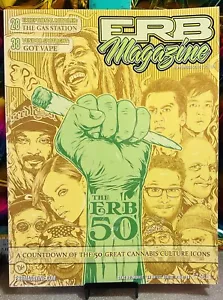 ERB MAGAZINE CHAINZ CUDI WOODY ROGEN RIHANNA MARLEY SNOOP HENDRIX CHONG NELSON C - Picture 1 of 11