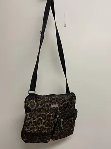 Baggallini leopard crossbody bag purse - Picture 1 of 6