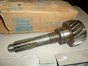 1956 1958 1966 ford truck 5 speed nos transmission main drive gear input shaft - Picture 1 of 4