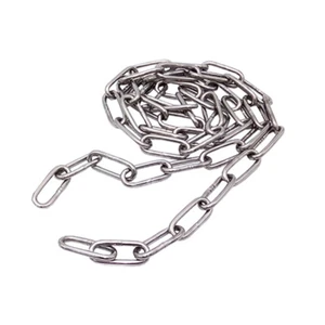 Short / Long Link Chain 304 Stainless Steel 1.2mm 1.5mm 2mm 3mm 4mm 5mm 6mm-12mm - Picture 1 of 5