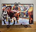 RTC Deep in the Heart of Texas Cattle Round Up Print Wall Art
