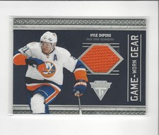 2011-12 Panini Titanium Game Worn Gear #57 Kyle Okposo JERSEY Islanders