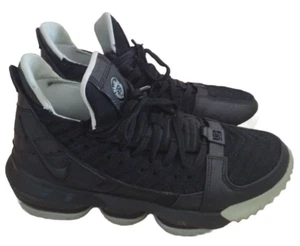 Nike LeBron 16 Glow In The Dark Mens sneakers black gym shoes Size 8 - Picture 1 of 7