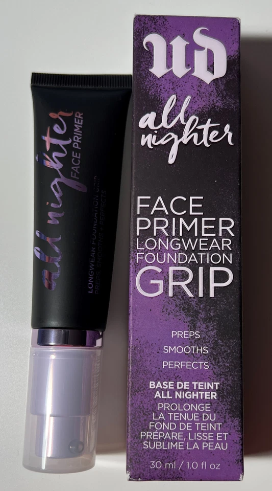 Urban Decay All Nighter Face Primer Longwear Foundation Grip 1.0 fl.oz. New - Image 1 of 1
