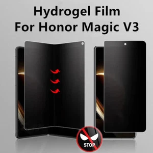 Anti-Glare Privacy Hydrogel Film For Honor Magic V3 V2 Anti-Spy Screen Protector - Picture 1 of 16