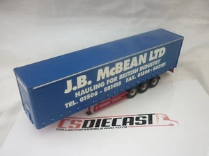 Corgi Modern Truck 1:50th Scale Heavy Haulage McBean Curtainside Trailer - Picture 1 of 3
