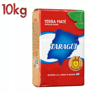 Yerba Mate Taragui Argentina/Argentine Loose Leaf Yerba with Stems (10x1kg) - Picture 1 of 1