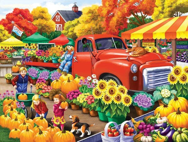 Marketplace - 500 Piece Puzzle - Annie Lee - Image 1 of 1