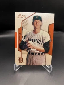 Jim Bunning 2003 Flair Greats #30 Detroit Tigers Baseball Card - Imagen 1 de 2