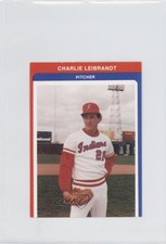 1983 Indianapolis Indians Team Issue Charlie Leibrandt #4