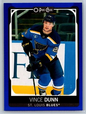 2021-22 O-Pee-Chee Vince Dunn Blue Parallel Blues Kraken #232 - Image 1 of 2
