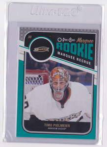 2011-12 O-PEE-CHEE MARQUEE ROOKIE RECRUE TIMO PIELMEIER #598 ANAHEIM DUCKS