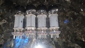 6P41S Matched Quad Vacuum tubes 1976r NOS USSR (EL508, 6KW6, 7868) lot-4pcs - Bild 1 von 6