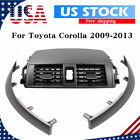 Center Dash A/C Outlet Air Vent Panel w/ Strip Trim For Toyota Corolla 2009-13*