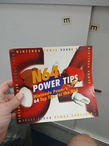 Bonus Issue Nintendo Power's N64 Power Tips Strategy Guide - Picture 1 of 4