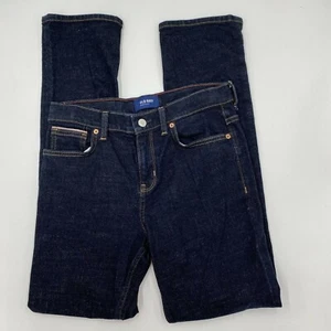 NWOT Old Navy Boys 14 (28x29) Slim Straight Fit Adjustable Waist Blue Jeans NEW - Picture 1 of 7
