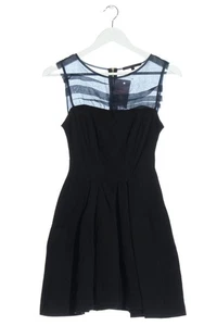 MAJE Vestido línea A Mujeres Vestido Talla EU 34 negro-gris pizarra elegante - Imagen 1 de 5
