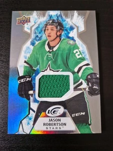 Jason Robertson 2021-22 Upper Deck Ice Hockey Patch Card NHL - Picture 1 of 2