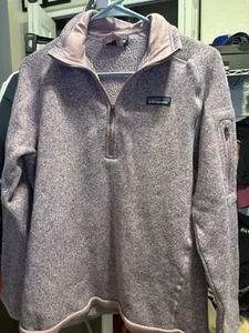 Patagonia Women's Better Sweater 1/4-Zip Dragon Purple Size L STY25617 - Picture 1 of 5