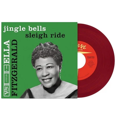 Ella Fitzgerald - Sleigh Ride (Limited Edition, Apple Red Vinyl) (7-Inch Vinyl Foto 1 de 2