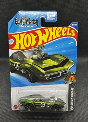 Hot Wheels '68 Corvette - Gas Monkey Garage 134/250 Green - Image 1 of 2
