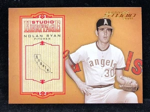 Nolan Ryan 2004 Donruss Studio Heritage SH-2 Angels Gold #102/499 HOF Rare SP - Picture 1 of 2
