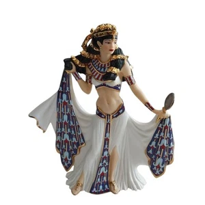 Vtg Danbury Mint Martin Evans Porcelain HATSHEPSUT Egypsian Princess Sculpture8" - Picture 1 of 19