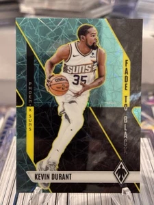 2023-24 Panini Phoenix #13 Kevin Durant Fade To Black Phoenix Teal Lazer - Picture 1 of 2