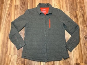 LL Bean Traverse Insulated Primaloft Sm Ribbed Snap Button Hiking Shacket Women - Picture 1 of 10