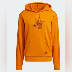 Sudadera con capucha Adidas naranja para hombre LIL STRIPE IGNITE TALLA SZN, talla mediana - Imagen 1 de 16