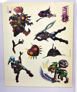 The Legend of Zelda Majora's Mask 3D foglio adesivo mai usato - Foto 1 di 10
