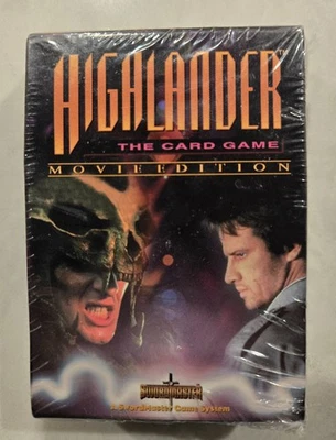 HIGHLANDER The Card Game MOVIE EDITION Starter Deck 1996 Swordmaster New SEALED - Image 1 of 4