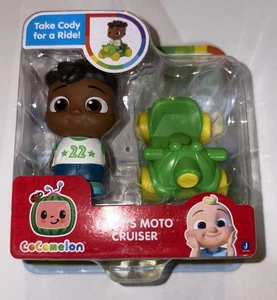 Cocomelon Cody's Moto Cruiser Toy Figure And Vehicle Set Size 1 1/2 New - Picture 1 of 3