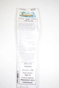 Engineering Little Sounds N8301 Chainsaw Effect 014 - Picture 1 of 2