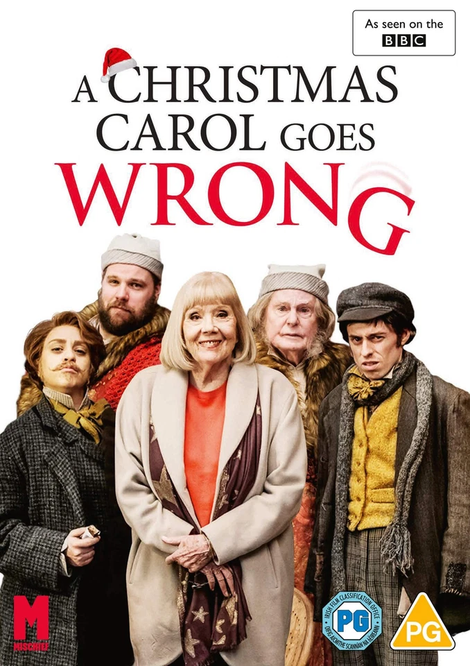 A Christmas Carol Goes Wrong (DVD, 2021)