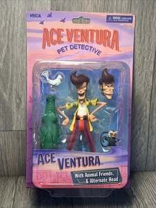 NECA Ace Ventura Actionfigur Tiere & extra Kopf Neu versiegelt siehe Details - Bild 1 von 24