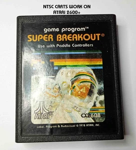 SUPER BREAKOUT ATARI 2600/7800/2600+ CX2608 Cart only / working NTSC #3 - Picture 1 of 8